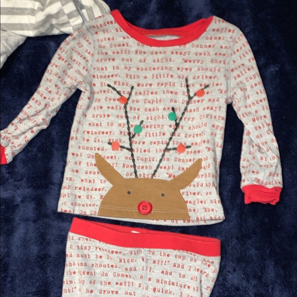 Mudpie Christmas pajamas